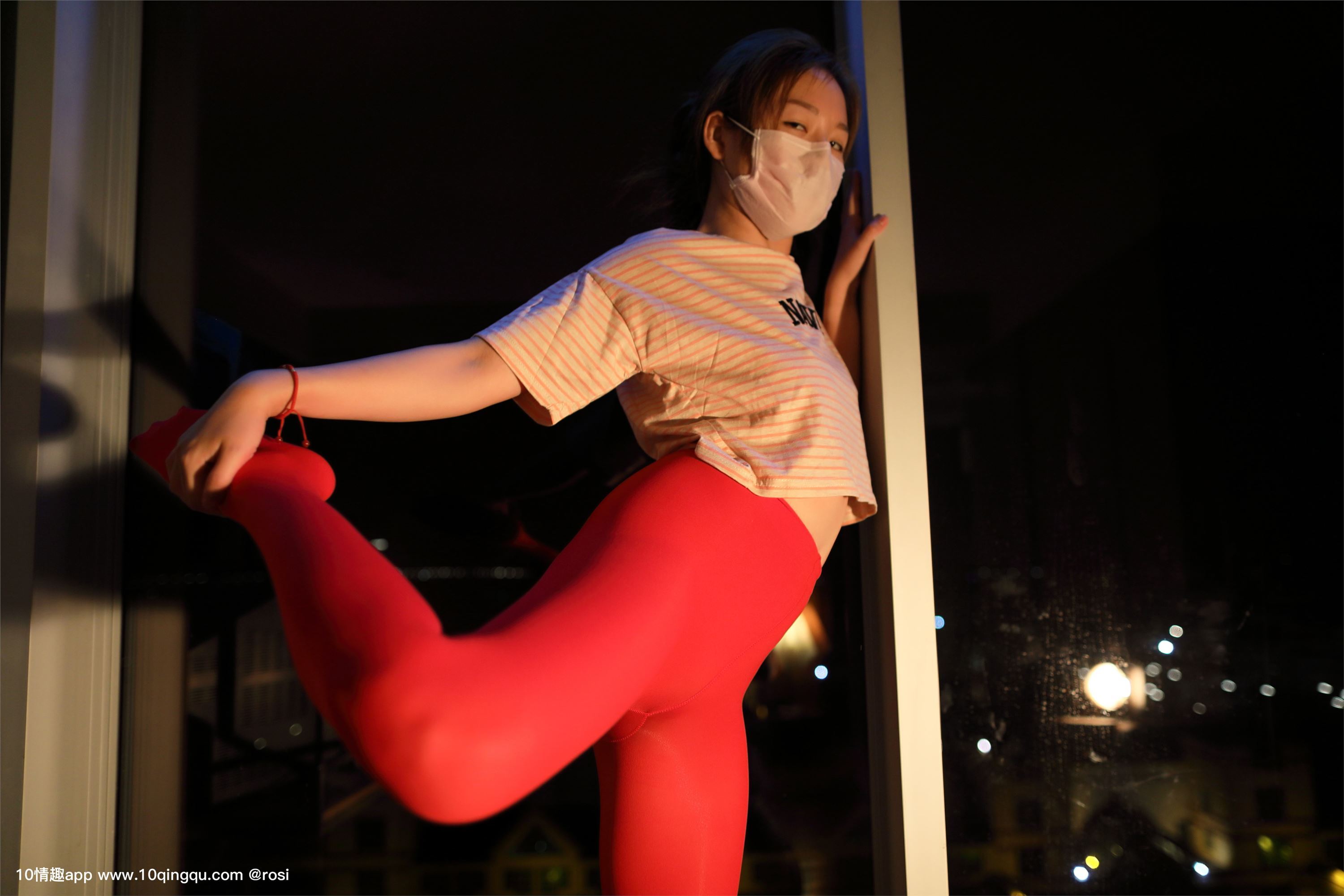 [ROSI写真]口罩系列 2019.04.14 NO.1036